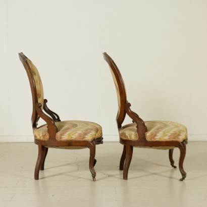 Paire de fauteuils Louis-philippe