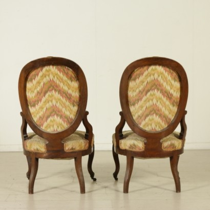 Pair of armchairs, Louis-philippe