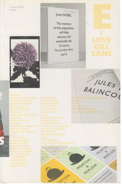 J'aime Gill Sans, AA.VV.