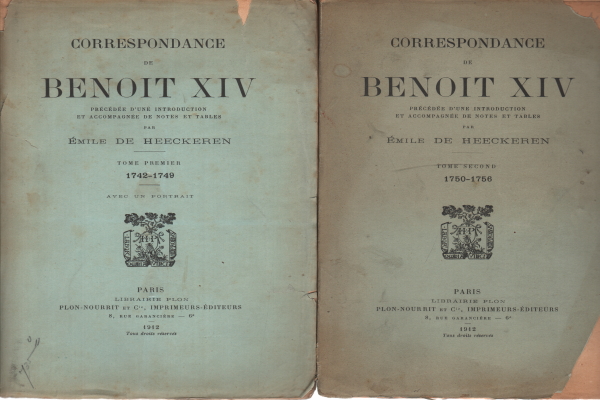 Experiment, de Benoit XIV précédée d ' une intro, Benoit XIV