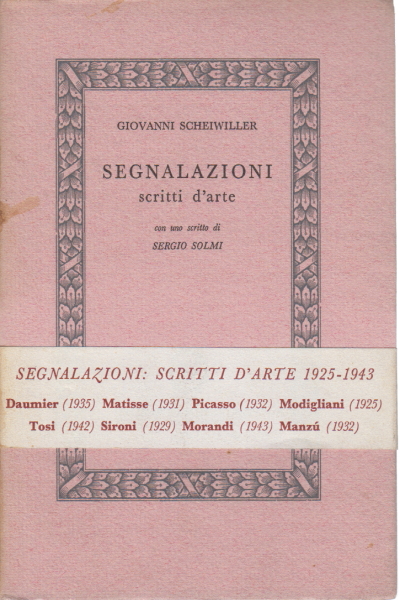 Segnalazioni, Giovanni Scheiwiller