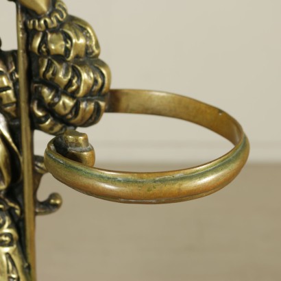 di mano in mano, portaombrelli in bronzo dorato, portaombrelli in bronzo, portaombrelli 900, portaombrelli metà 900, portaombrelli antico, portaombrelli di antiquariato