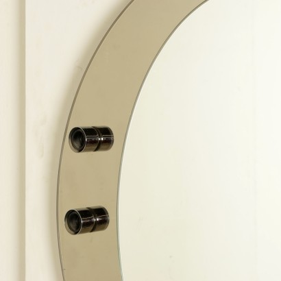 {* $ 0 $ *}, mirror from the 60s, 60s, modern mirror, vintage mirror, mirror with shelf, vintage furniture