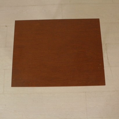 di mano in mano, tavolino in legno, tavolino formica, tavolino metallo cromato, tavolino anni 70, tavolino italia