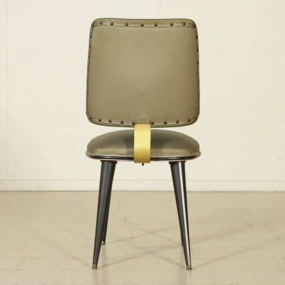 di mano in mano, sedie umberto mascagni, umberto mascagni, sedie anni 50, sedie in skai, sedie di design, design italiano, anni 50, design anni 50