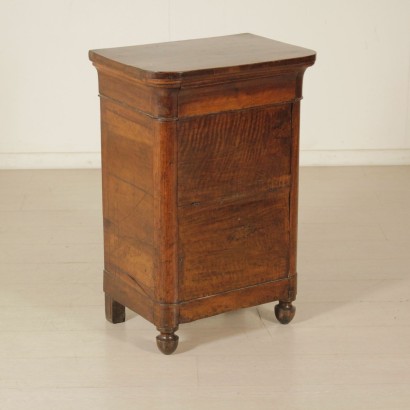 Bedside table with openable top