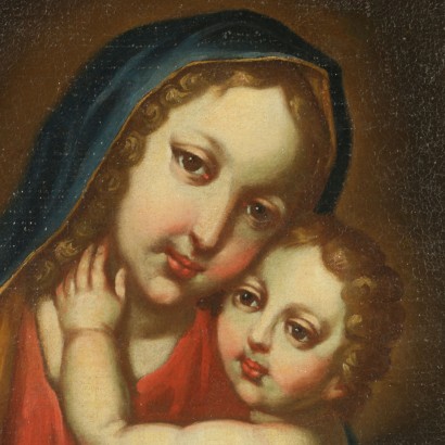 Madonna with Child - detail