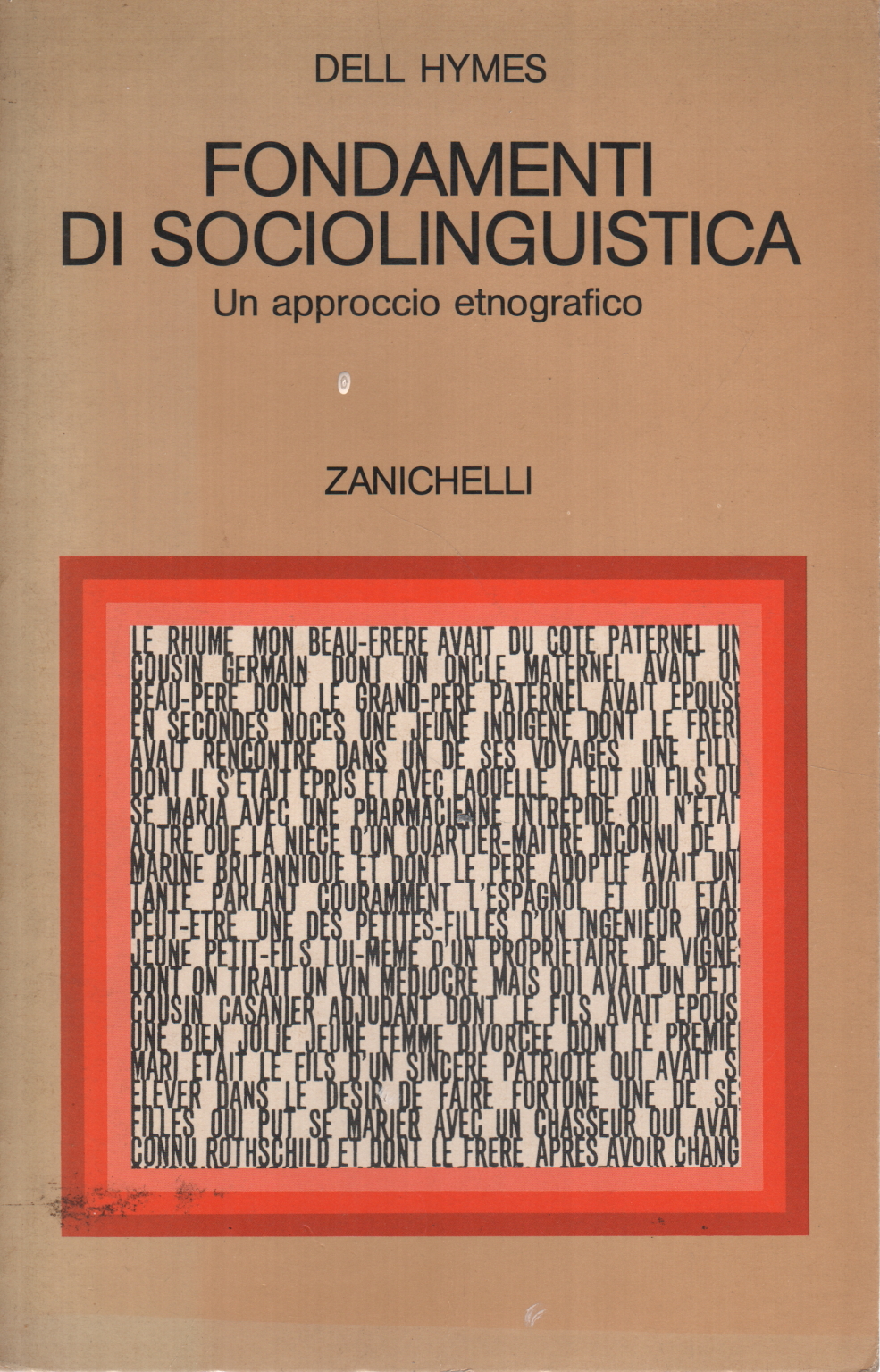 The foundations of sociolinguistics, Dell Hymes