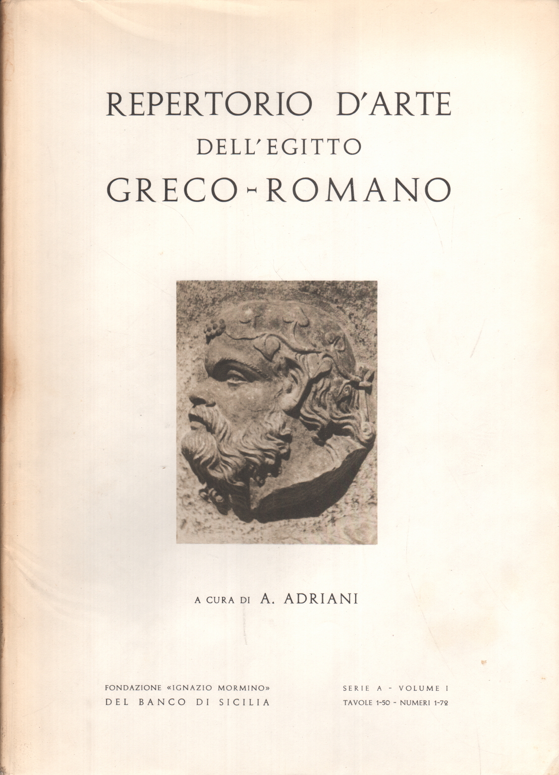 Repertoire der kunst in Ägypten der Griechisch-Römischen antike (Seri, Achille Adriani