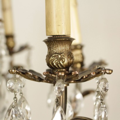 {* $ 0 $ *}, putto chandelier, all-round chandelier, round chandelier, multi-arm chandelier, 900 chandelier, twentieth century chandelier, italy chandelier, crystal chandelier