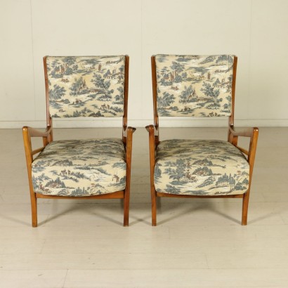 Armchairs of the 50s Vintage Italy