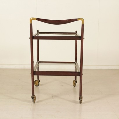 di mano in mano, carrello anni 50-60, carrello anni 50, carrello anni 60, carrello di servizio, carrello di servizio vintage, carrello modernariato, carrello vintage, carrello di design, carrello in mogano