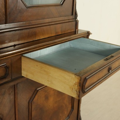 Credenza con alzata Umbertina - particolare