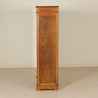 {* $ 0 $ *}, armoire à deux tiroirs, armoire à paire de volets roulants, armoire à serrure, armoire à tiroirs, armoire 900, armoire XXe siècle, armoire en chêne, armoire italienne