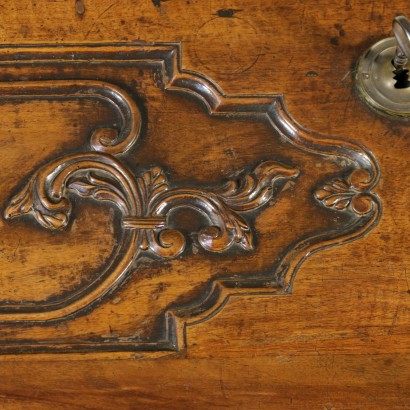 Drop-Leaf Secretaire 18th Century - detail