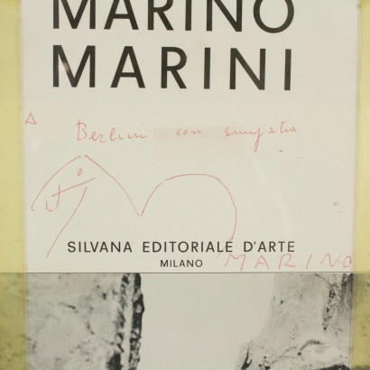 Locandina di pubblicazione su Marino Marini