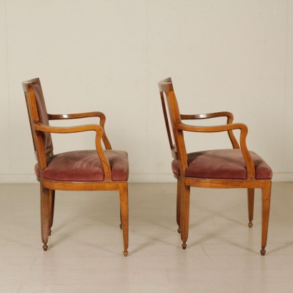 Pair of armchairs neoclassical