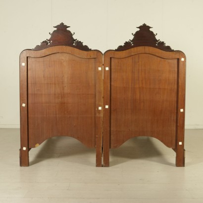 Pair of single beds Louis philippe - headboard