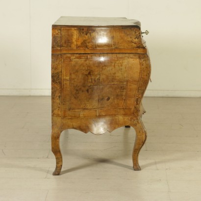 {* $ 0 $ *}, baroque style dresser, baroque dresser, antique dresser, antique dresser, 900 dresser, walnut dresser, walnut burl dresser, moved dresser, antique furniture, antique furniture