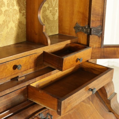 {* $ 0 $ *}, period trumeau, antique trumeau, antique trumeau, trumeau 900, walnut trumeau, antique trumeau