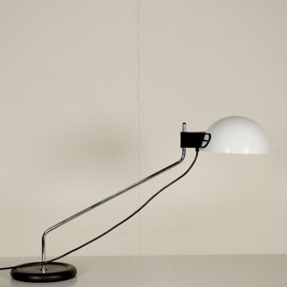 di mano in mano, modernariato, lampada da tavolo, lampada guzzini, lampada modernariato, lampada italia, lampada anni 70, lampada anni settanta