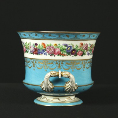 {* $ 0 $ *}, jarrón sevres, jarrón sevres francia, jarrón antiguo, jarrón antiguo, producción sevres, porcelana sevres, jarrón neoclásico, jarrón francés, jarrón sevres france, jarrón Sèvres