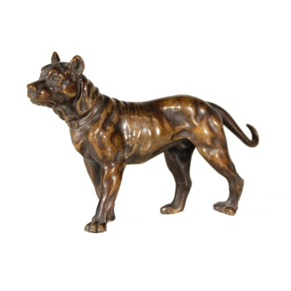 Bronzehund, Bronzestatue, Bronzeskulptur, 900 Bronzehund, anonymer Autor, {* $ 0 $ *}, Bronzeskulptur, Hundeskulptur
