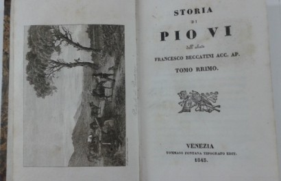 Historia de Pío VI, Francesco Beccatini