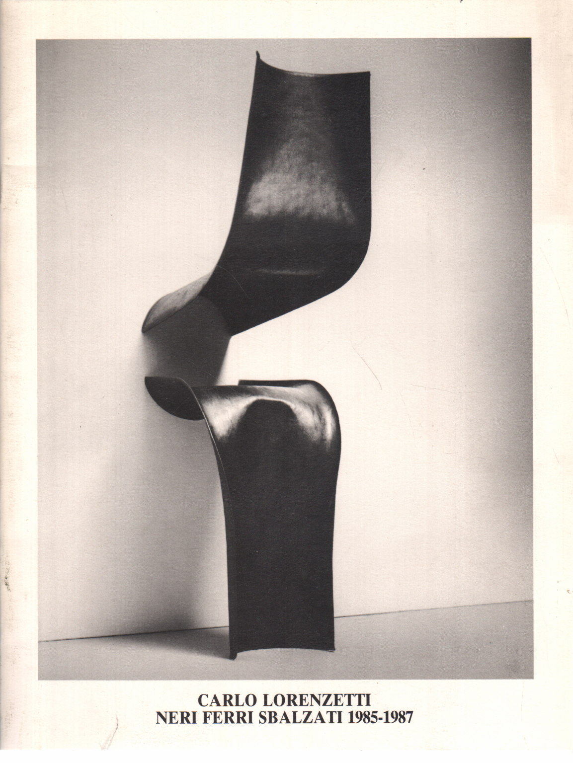 Carlo Lorenzetti: hierros negros repujados 1985-1987, Marco Meneguzzo
