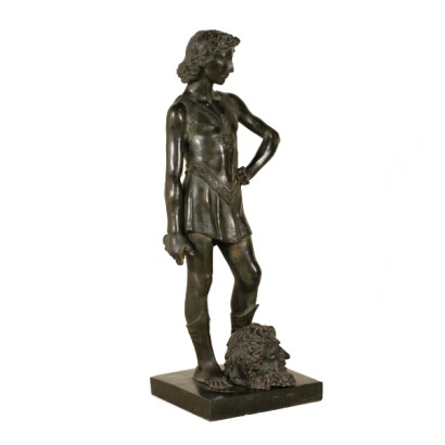 sculpture, terracotta sculpture, glazed terracotta sculpture, david del verrocchio, david by andrea del verrocchio, dini cella, sculpture dini cellai, sculpture david, sculpture david del verrocchio, {* $ 0 $ *}, anticonline