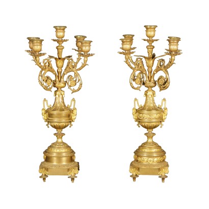 Coppia di candelabri