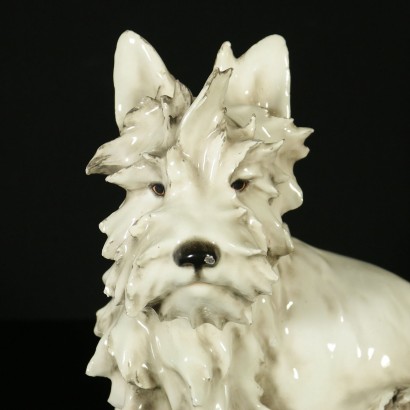 Perro de cerámica