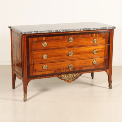 Chest of drawers stamped C. C. Saunier