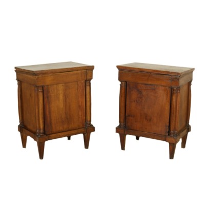 Pair of bedside tables in Empire