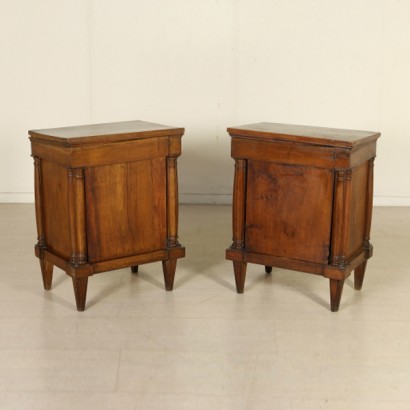 Pair of bedside tables in Empire