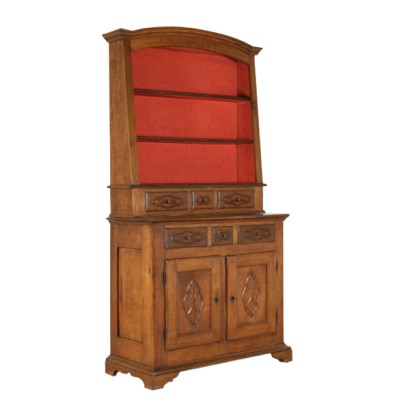 Credenza Piemontese con piattaia