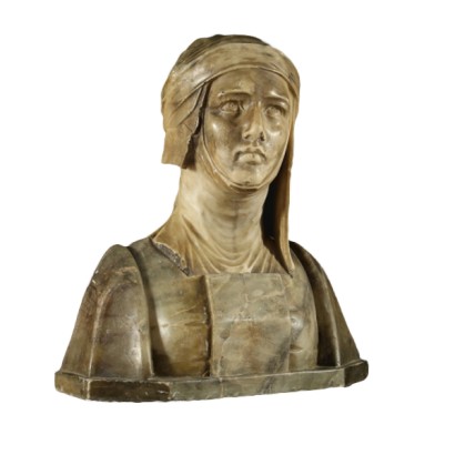 Sculpture d'un buste de femme