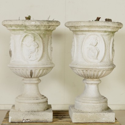 {* $ 0 $ *}, pair of liberty vases, liberty vases, cup of vases, pair of stone vases, stone vases, stone vases, large vases, large stone vases, 900 vases, 900 stone vases, marble vases, pair of marble vases