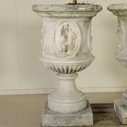 {* $ 0 $ *}, pair of liberty vases, liberty vases, cup of vases, pair of stone vases, stone vases, stone vases, large vases, large stone vases, 900 vases, 900 stone vases, marble vases, pair of marble vases