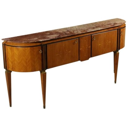 furniture, vintage furniture, furniture from the 50s, 50s, modern furniture, Italian modern furniture, Italian vintage, {* $ 0 $ *}, anticonline, furniture in bois de rose, furniture with decorations, inlaid decorations, decorated furniture, inlaid furniture, cabinet with marble top, cabinet with marble top, marble top