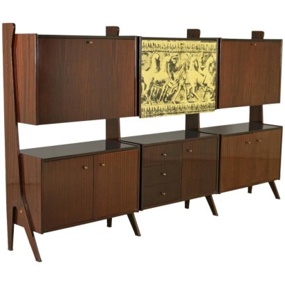 1960s furniture, modern antiques, furniture, 60s, mid modern century, # mobileanni60, #mobile, # 60s, #modernariato, #midmoderncentury, vintage furniture, modern antiques furniture, Italian modernism, Italian vintage, screen-printed panel