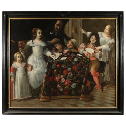 Family portrait of Pier Francesco Cittadini (1616-1681)