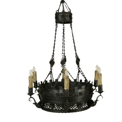 Wrought Iron Chandelier