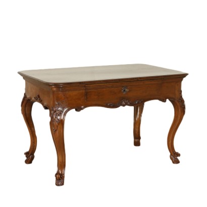 Table Baroque Noyer massif Italie '700