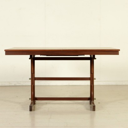 {* $ 0 $ *}, 60's table, 60's, vintage table, modern table, modern table, solid table, extendable table, Italian vintage, Italian modern
