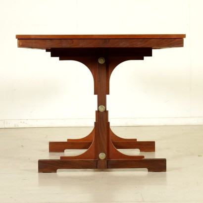 {* $ 0 $ *}, table des années 60, années 60, table vintage, table moderne, table moderne, table solide, table extensible, vintage italien, italien moderne