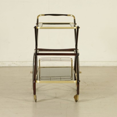 {* $ 0 $ *}, 50s-60s cart, 50s cart, 50s, 60s cart, 60s, vintage cart, modern cart, service cart, vintage service cart, mahogany cart, service cart mahogany