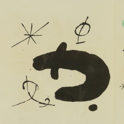 Lithographie von Joan Miro