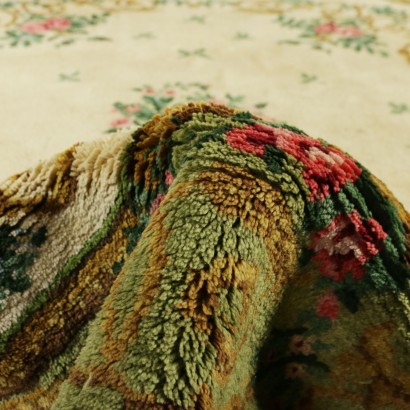 {* $ 0 $ *}, alfombra Aubusson, alfombra antigua, alfombra antigua, alfombra de algodón, alfombra de lana, alfombra hecha a mano, alfombra hecha a mano, alfombra hecha a mano, alfombra hecha a mano