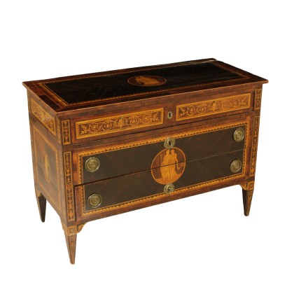 Chest of drawers inlaid